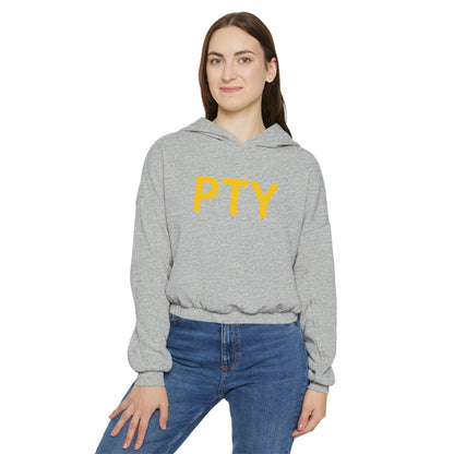 PTY Women's Cinched Bottom Hoodie