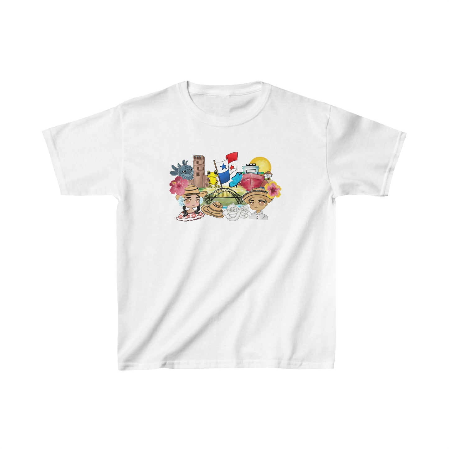 Panamá y Amigos Kids Heavy Cotton™ Tee