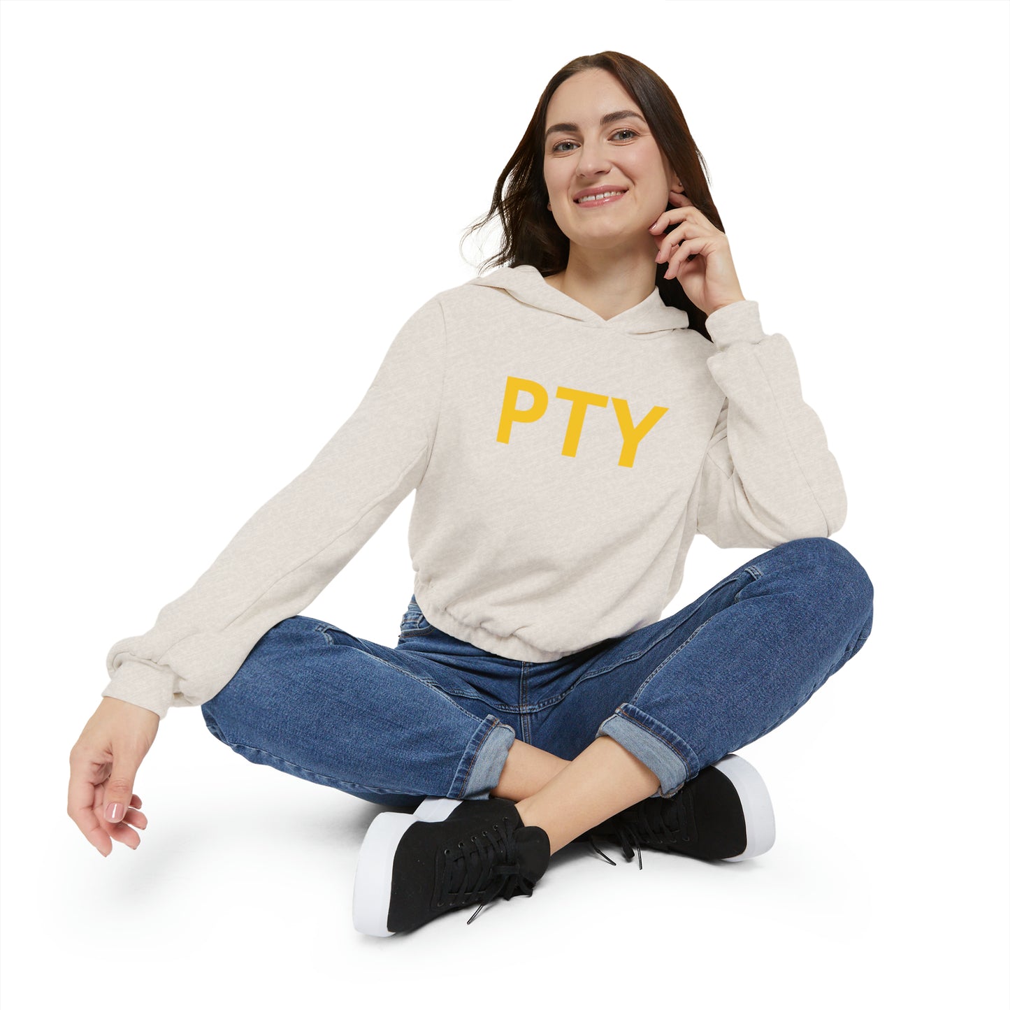 PTY Women's Cinched Bottom Hoodie