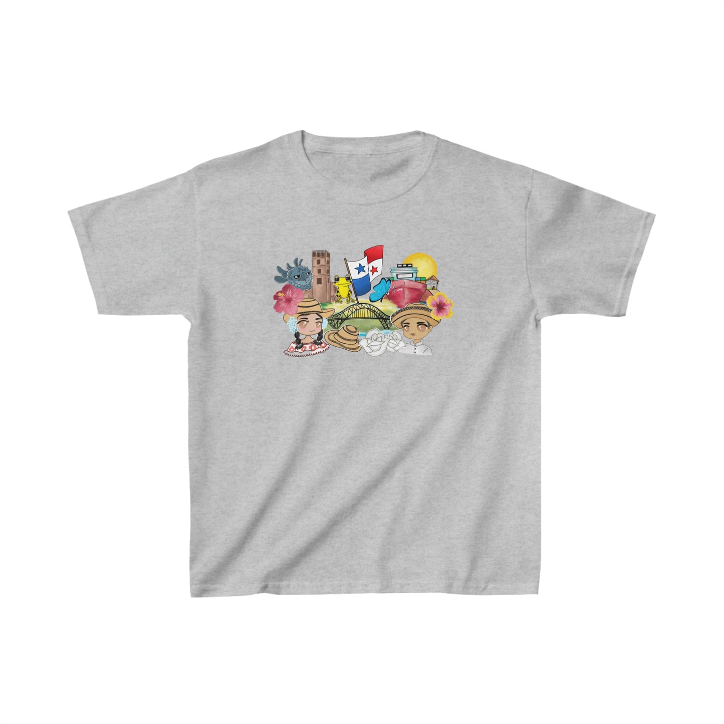 Panamá y Amigos Kids Heavy Cotton™ Tee