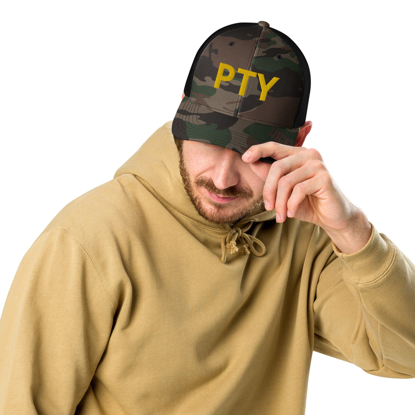 PTY Camouflage Trucker Hat