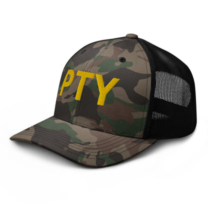 PTY Camouflage Trucker Hat