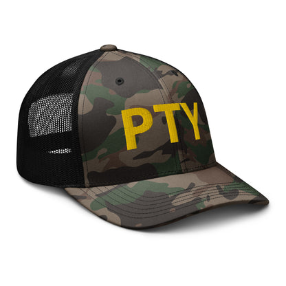 PTY Camouflage Trucker Hat