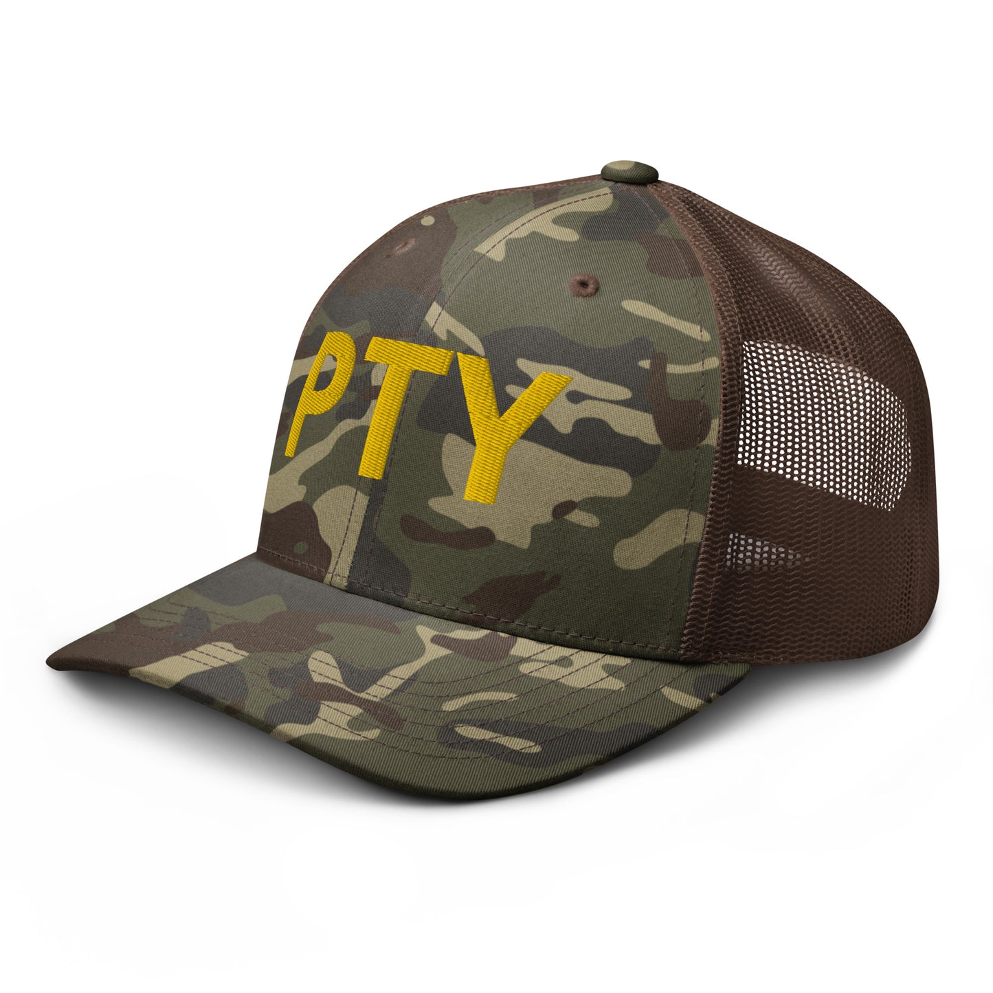 PTY Camouflage Trucker Hat