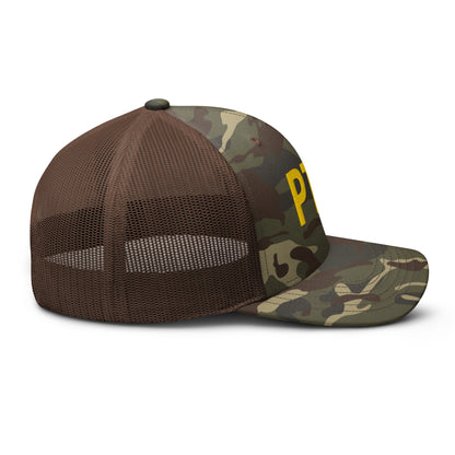 PTY Camouflage Trucker Hat