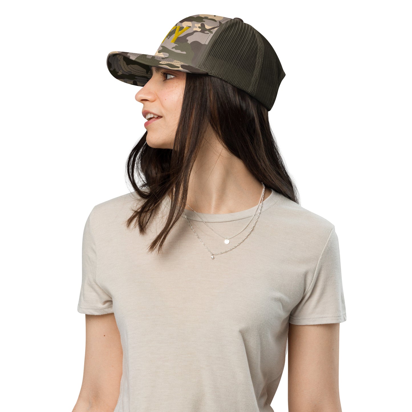 PTY Camouflage Trucker Hat