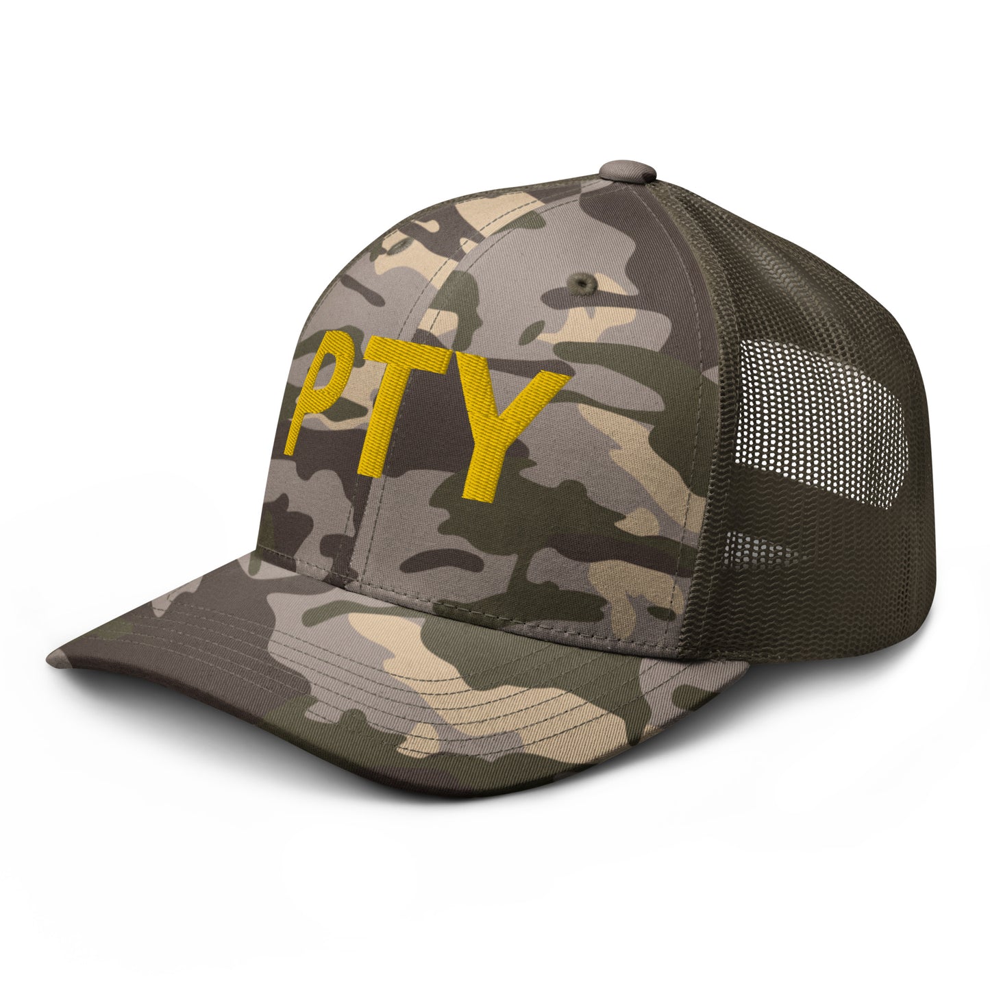 PTY Camouflage Trucker Hat