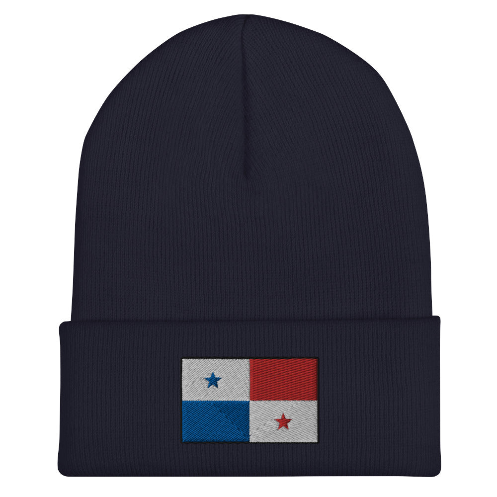 Panama Flag Cuffed Beanie