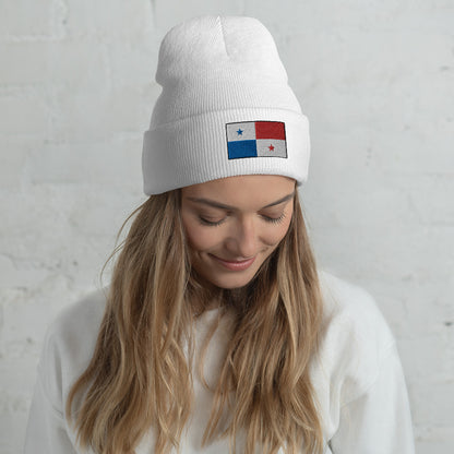 Panama Flag Cuffed Beanie