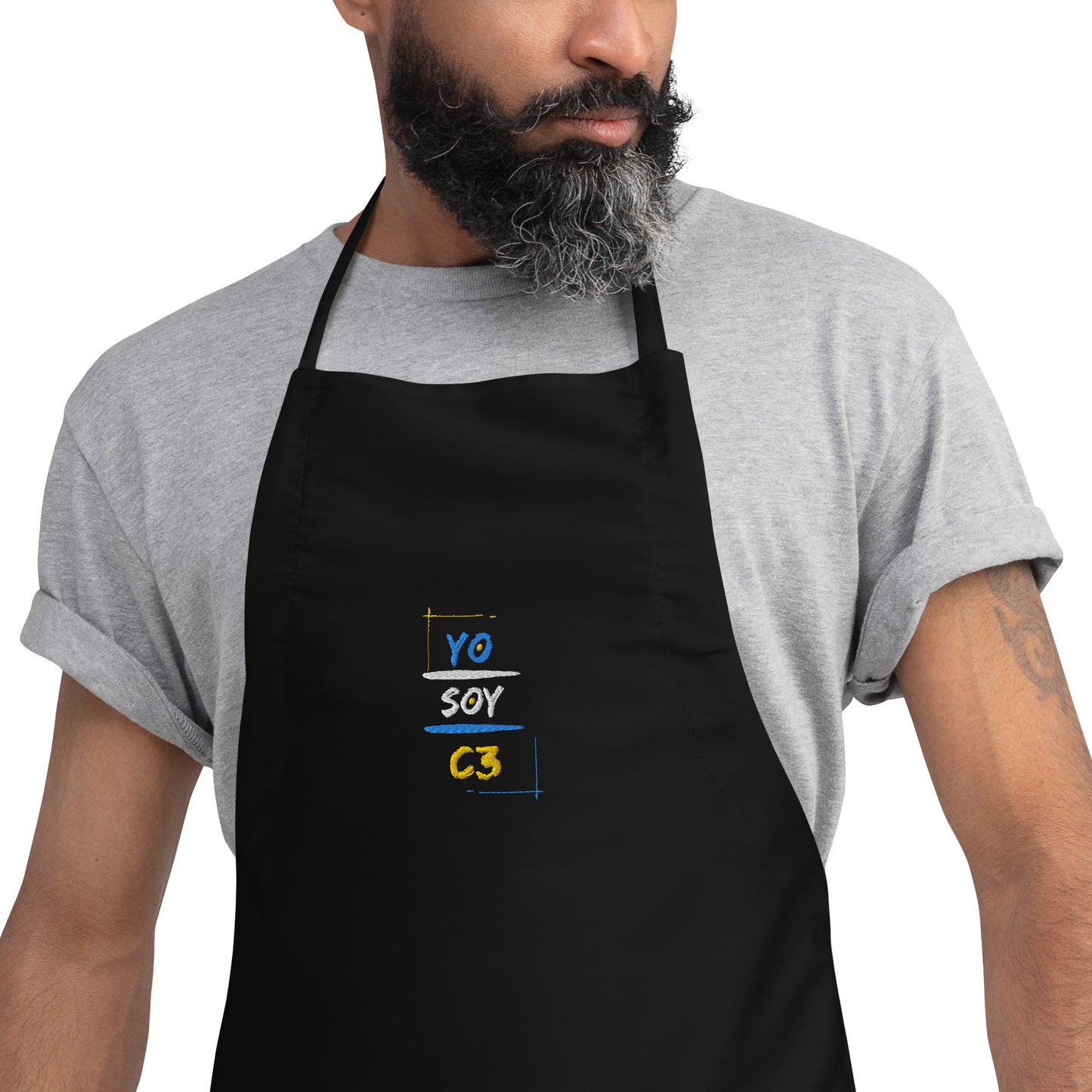 Panama Yo Soy C3 Embroidered Apron