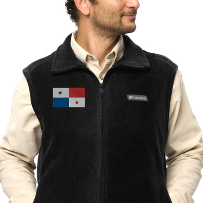 Panama Flag Men’s Columbia Fleece Vest