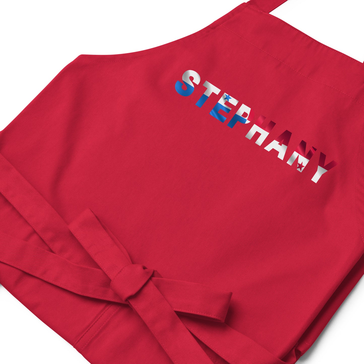 Panama Flag Customizable Name Organic Cotton Apron