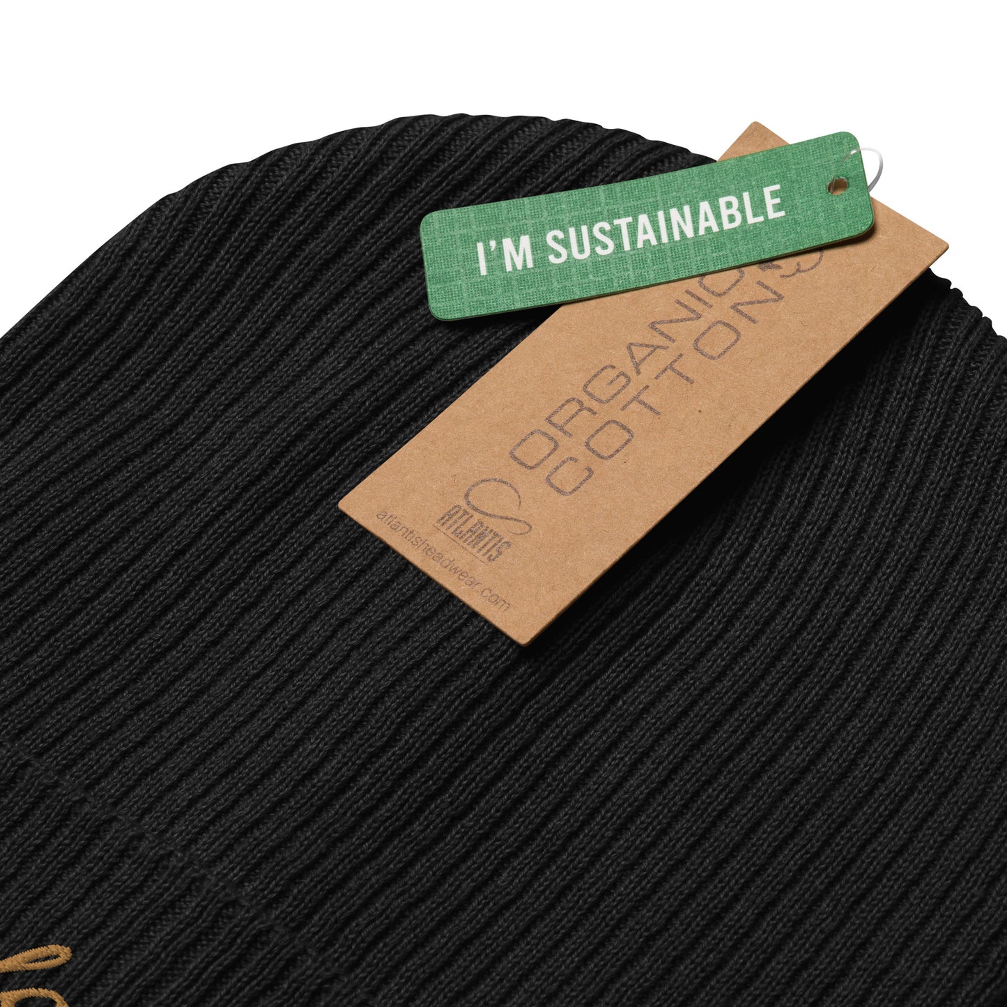 PanamaFrasesOrganic Ribbed Beanie