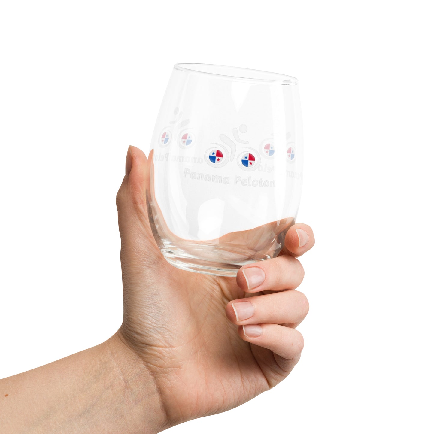 Panama Peloton Stemless Wine Glass