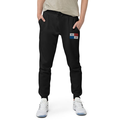 Panama Flag Unisex Fleece Sweatpants