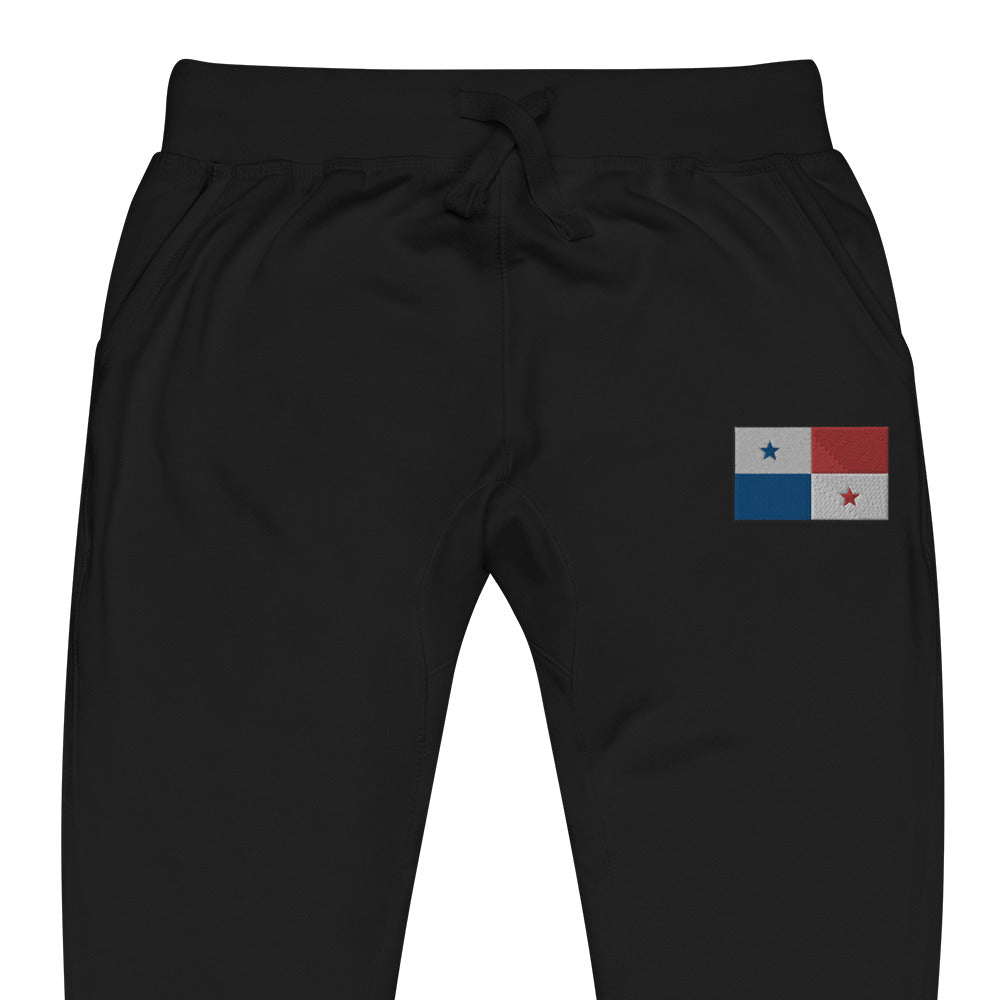 Panama Flag Unisex Fleece Sweatpants