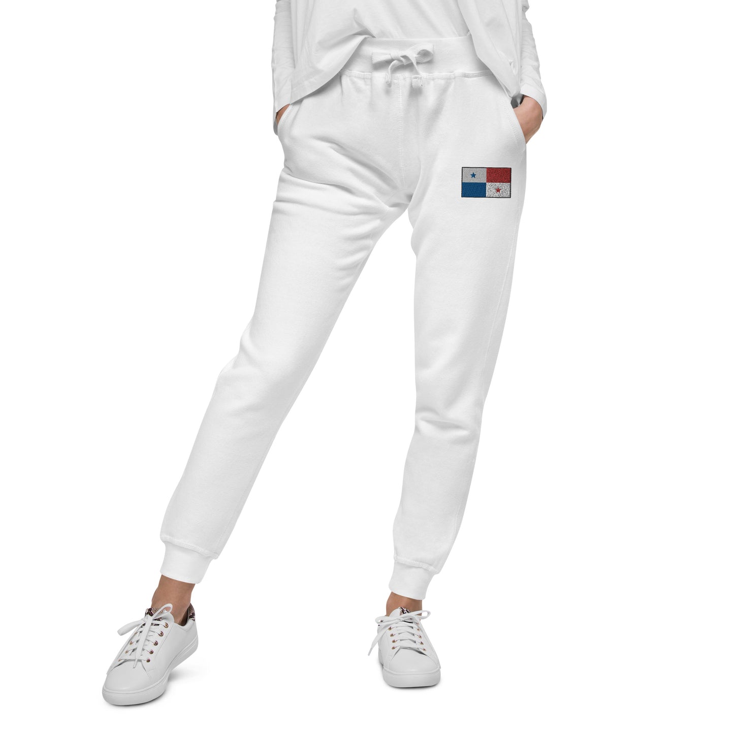 Panama Flag Unisex Fleece Sweatpants