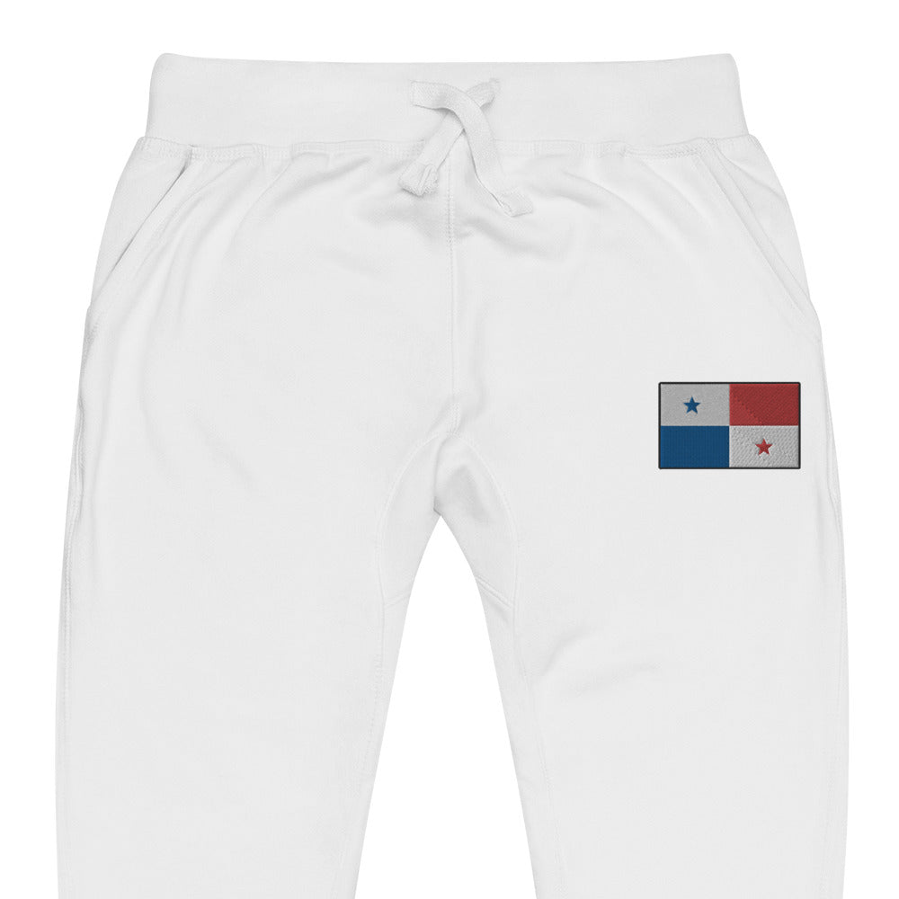 Panama Flag Unisex Fleece Sweatpants