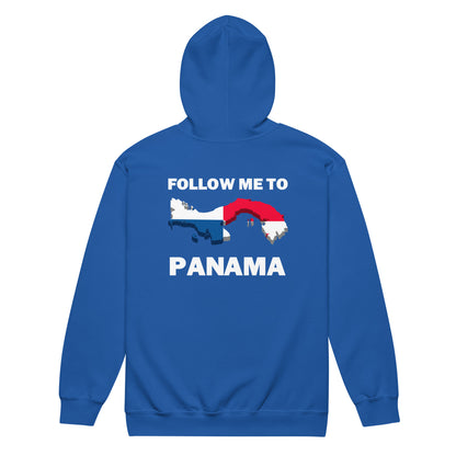 Follow Me to Panama Heavy Blend Zip Hoodie