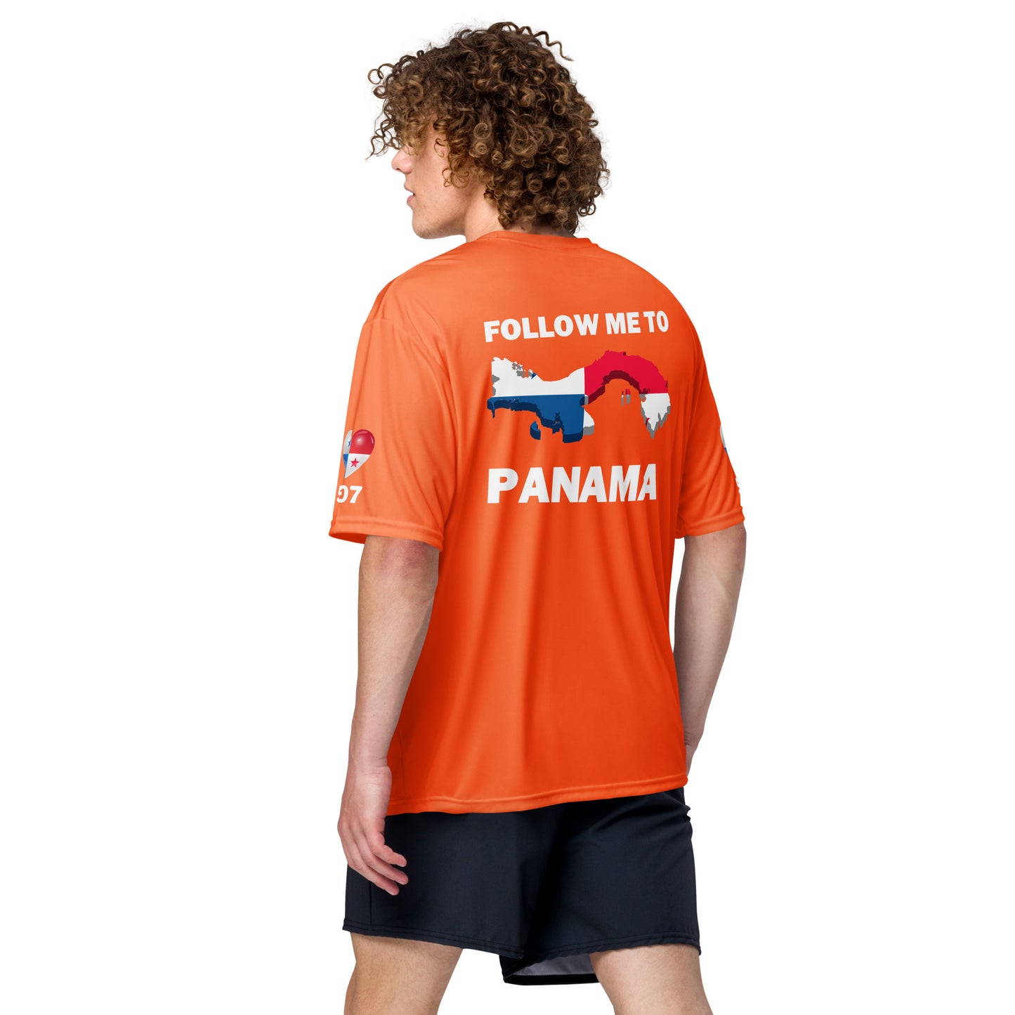 Panama Peloton Unisex Performance Crew Neck T-shirt