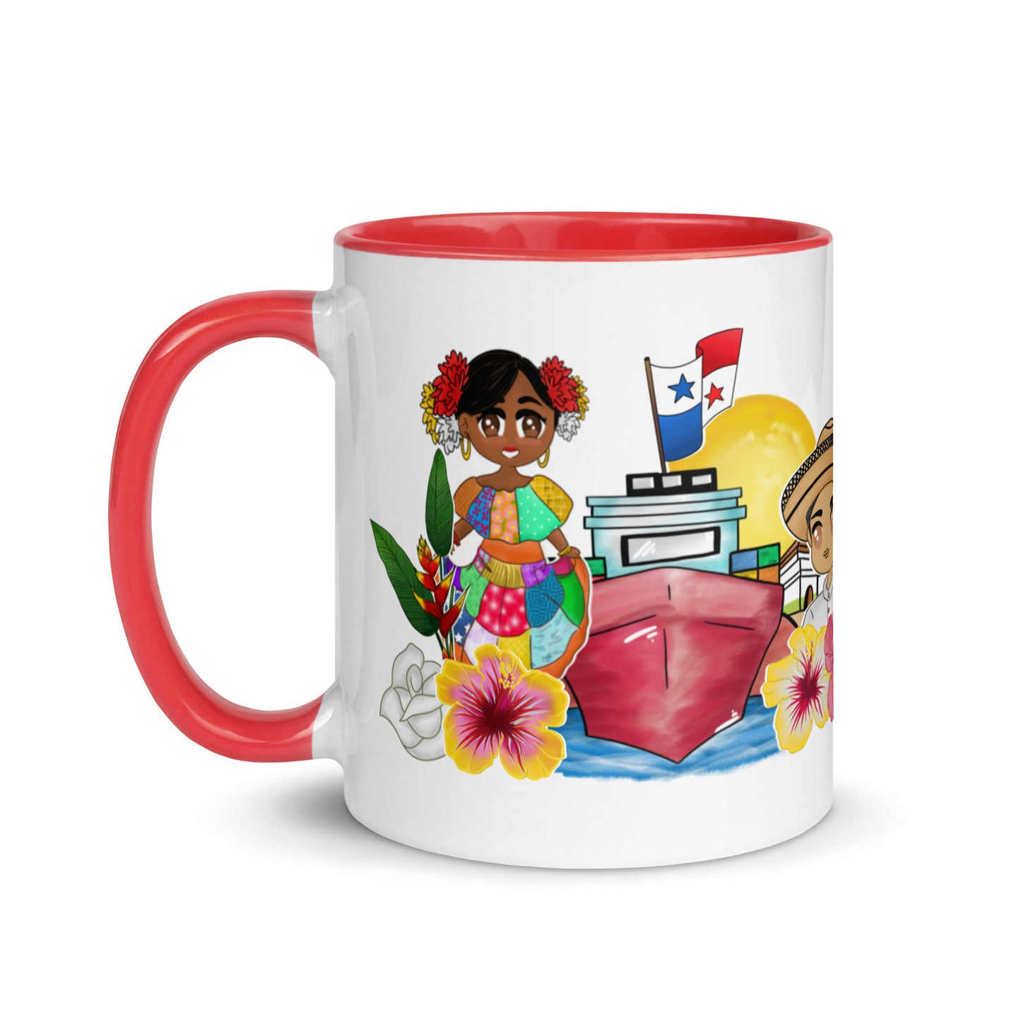 Panama Conga Pollera y Amigos Coffee Mug