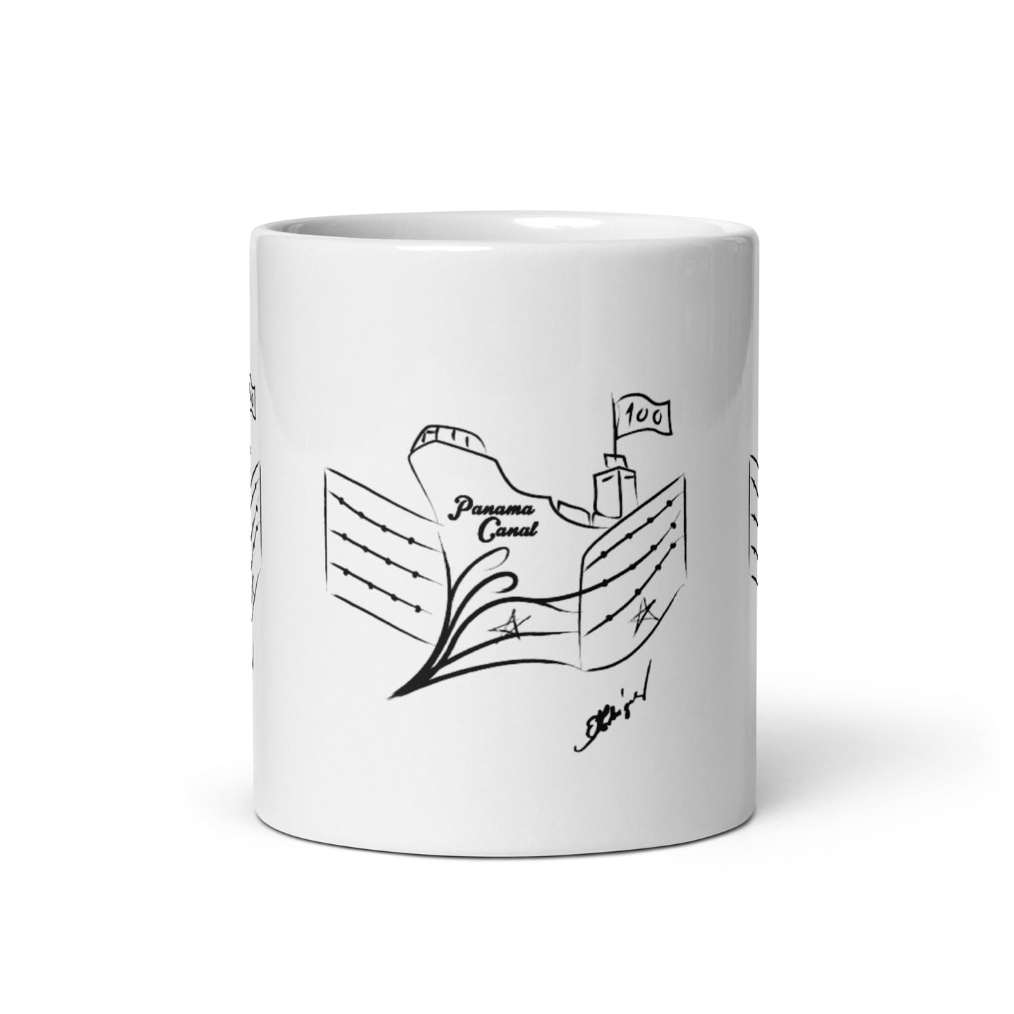 Panama Canal 100 Years Anniversary Coffee Mug