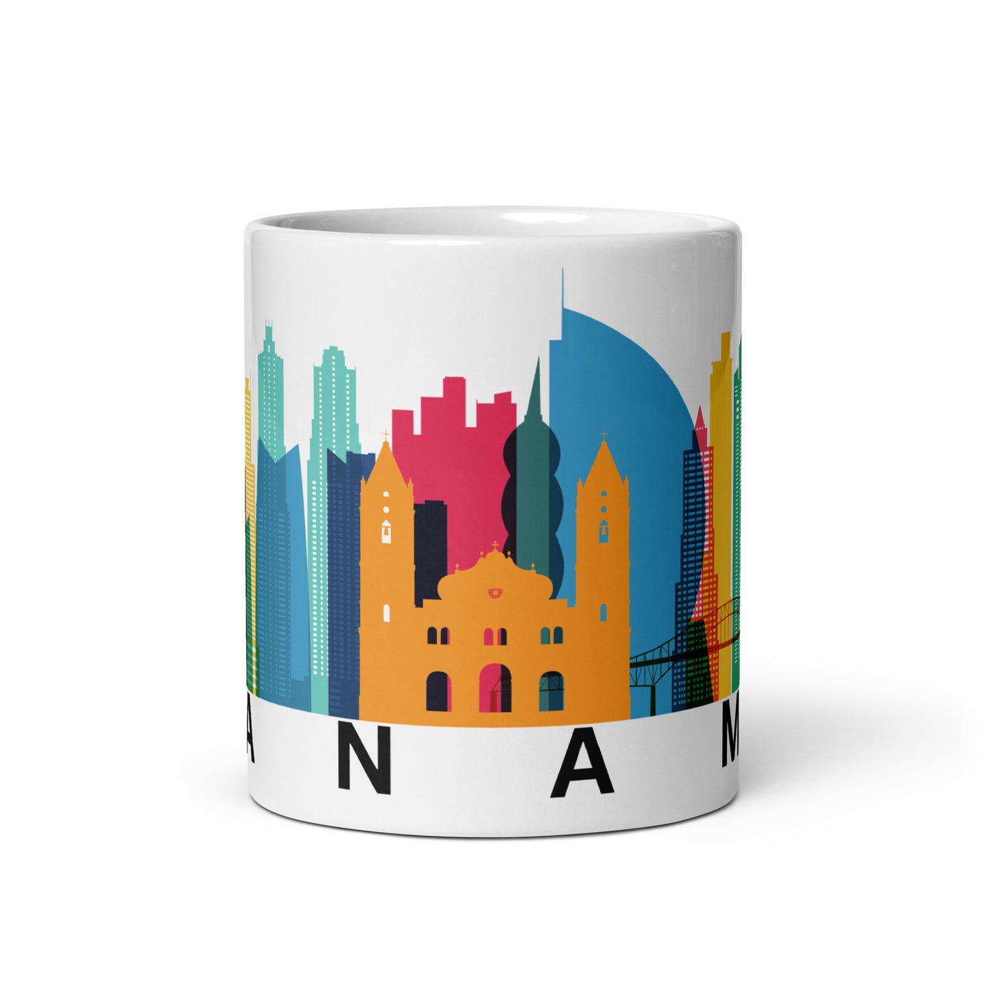 Panama Skyline Coffee Mug