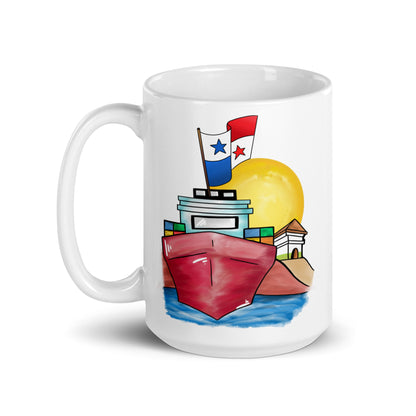 Panama Canal Coffee Mug