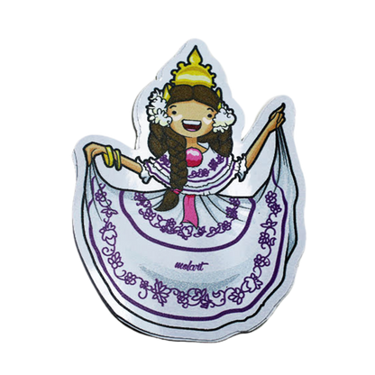 Molart Pollera Stickers