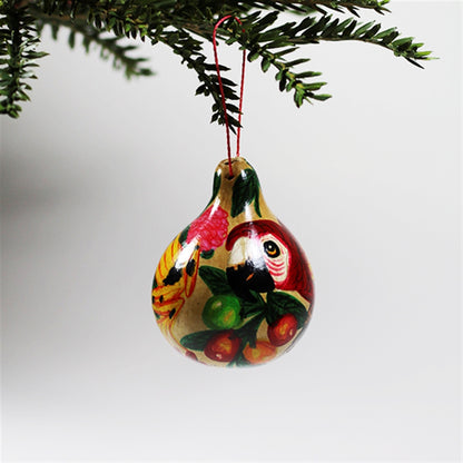 TOTUMA HAND PAINTED CHRISTMAS ORNAMENT