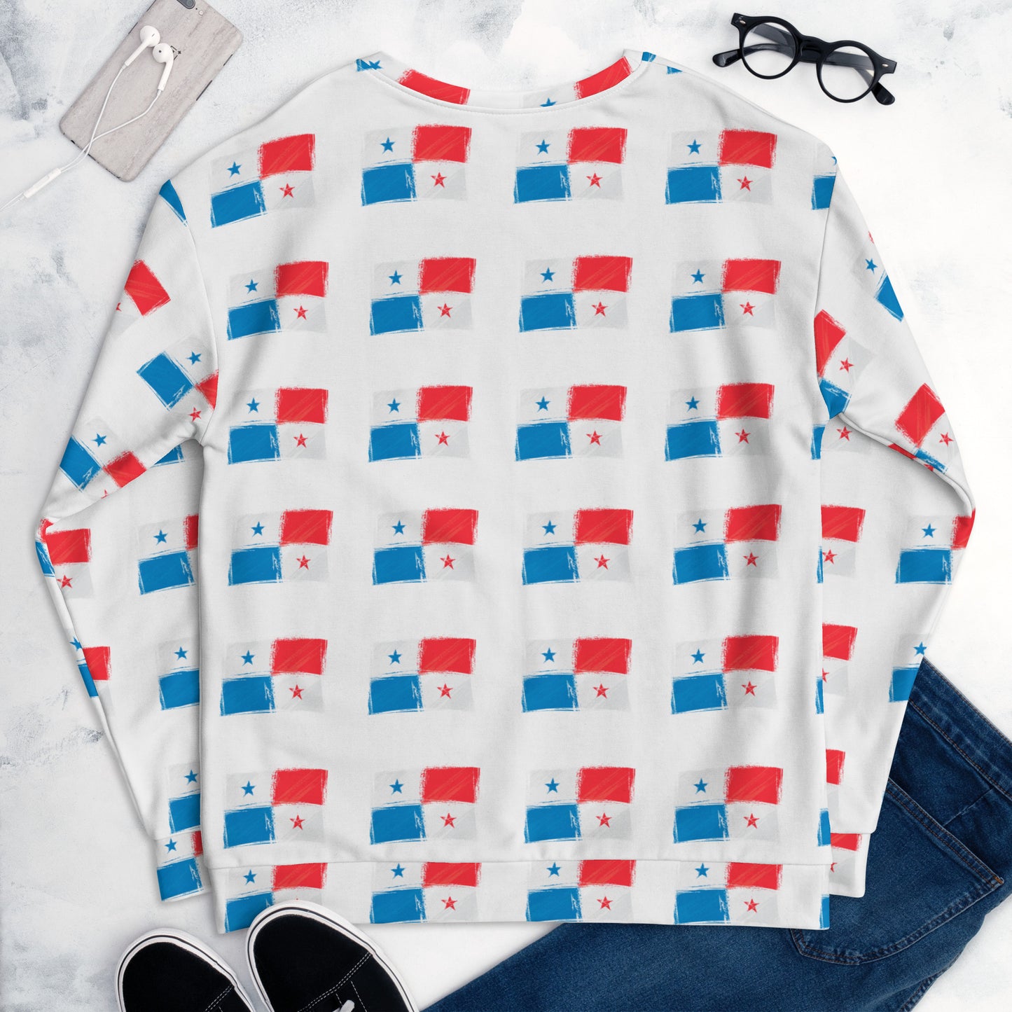 Panama Flag Unisex Sweatshirt