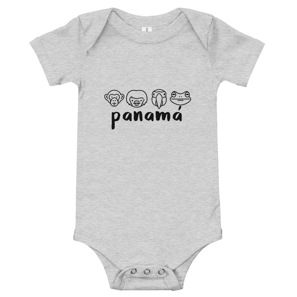 Panama Fauna Baby Bodysuit