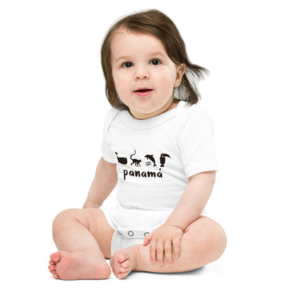 Panama Fauna Baby Onesie