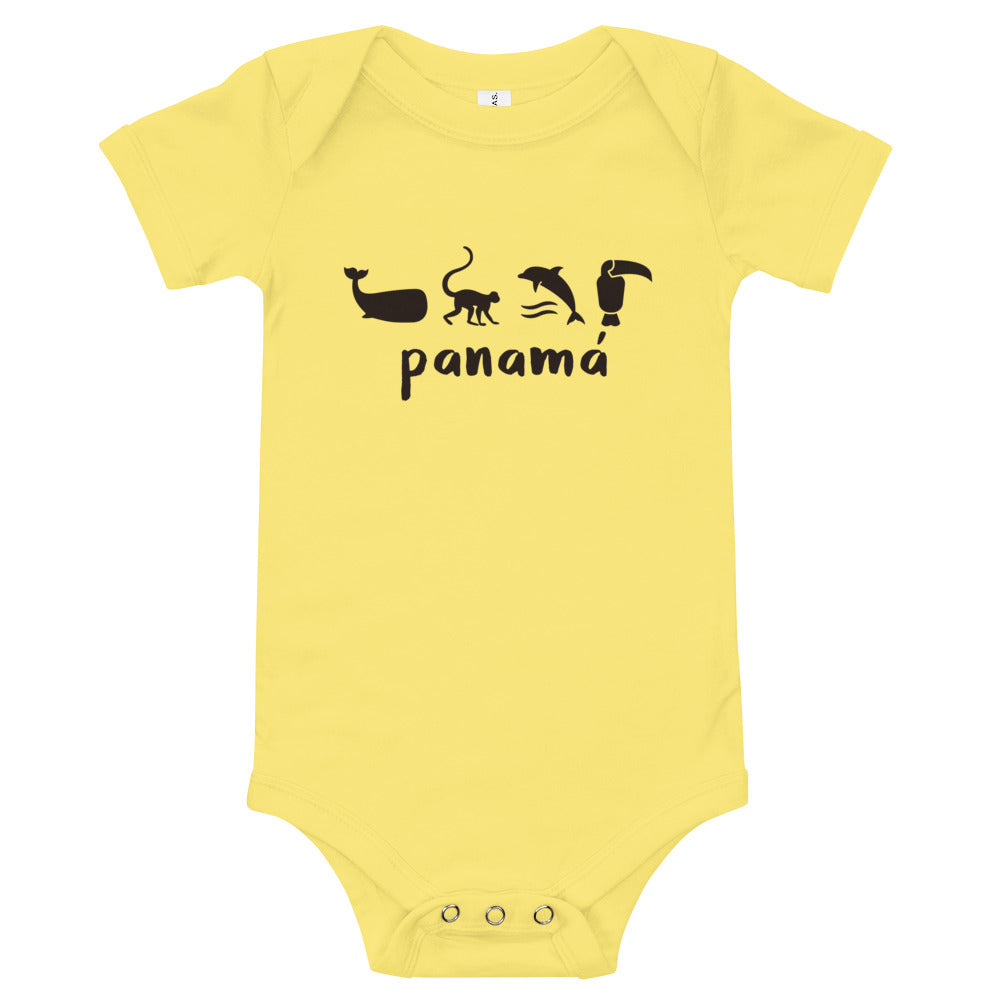 Panama Fauna Baby Onesie