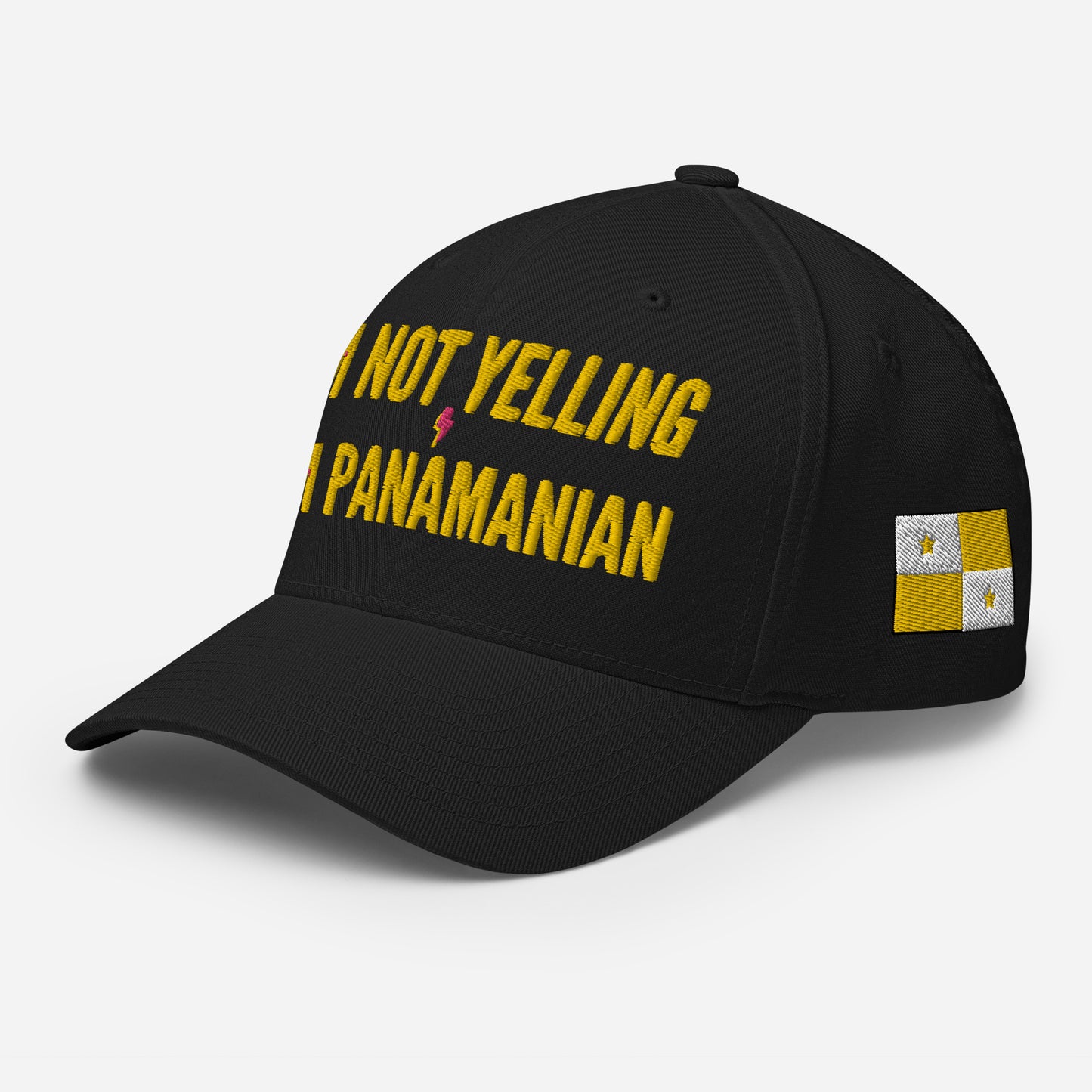 I'm Not Yelling I'm Panamanian Structured Twill Cap