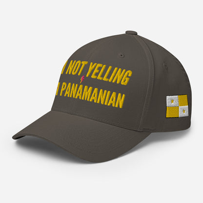 I'm Not Yelling I'm Panamanian Structured Twill Cap