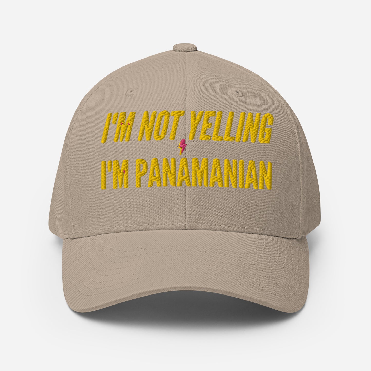 I'm Not Yelling I'm Panamanian Structured Twill Cap