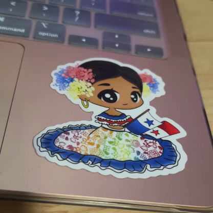 Niña Empollerada Sticker