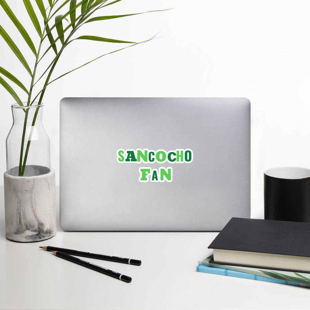 Sancocho Fan Stickers