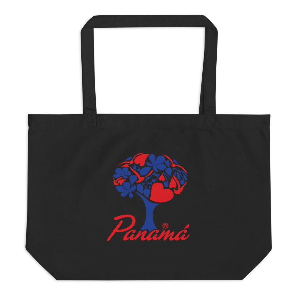 Pmá Rareza Amor y Pasión por Panamá Large Organic Tote Bag