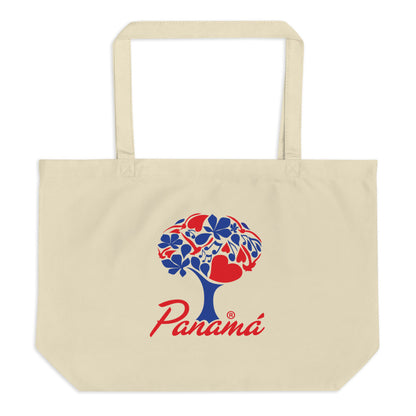 Pmá Rareza Amor y Pasión por Panamá Large Organic Tote Bag