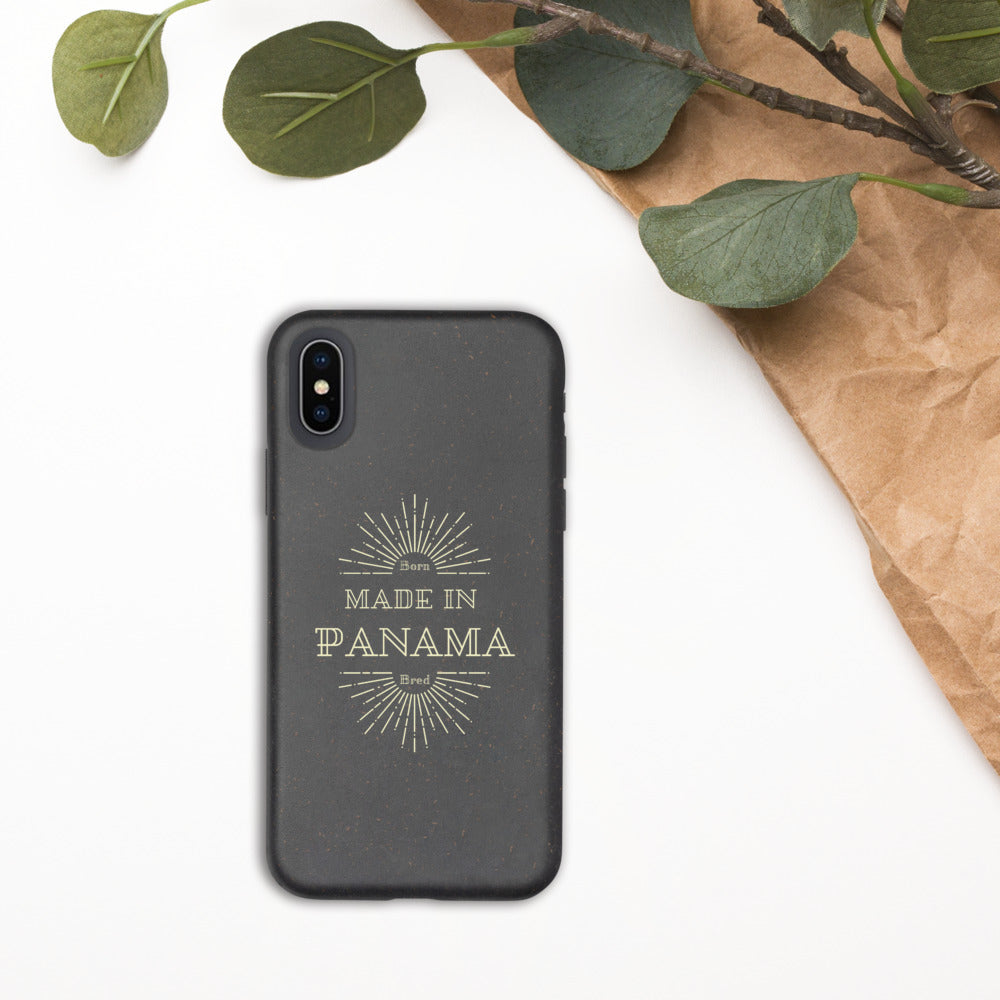 Made in Panama Born and Bred Biodegradable phone case