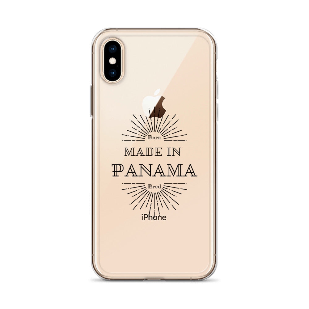 Made in Panama Born and Bred iPhone Case