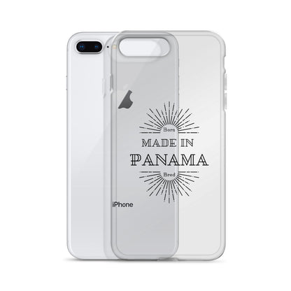 Made in Panama Born and Bred iPhone Case