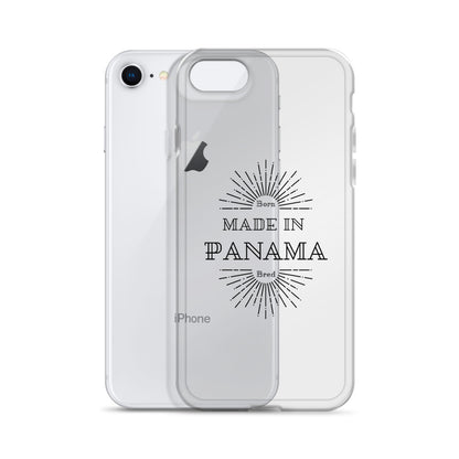 Made in Panama Born and Bred iPhone Case