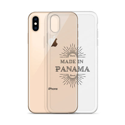 Made in Panama Born and Bred iPhone Case