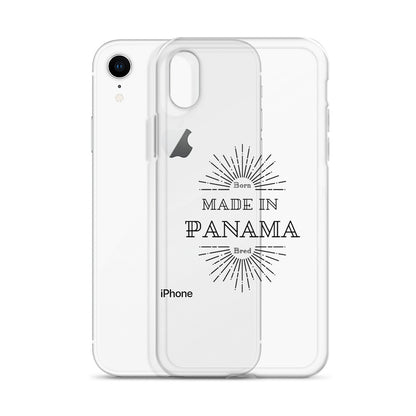 Made in Panama Born and Bred iPhone Case