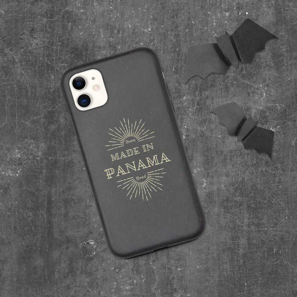 Made in Panama Born and Bred Biodegradable phone case