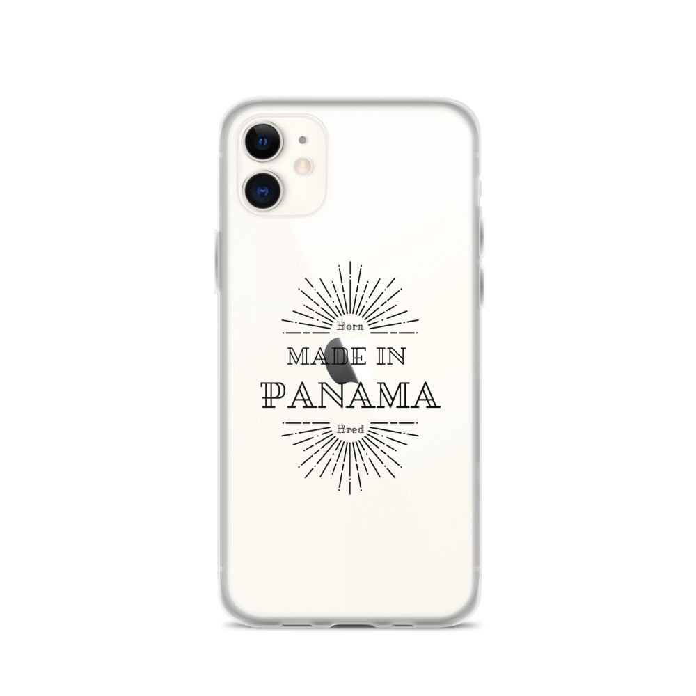 Made in Panama Born and Bred iPhone Case