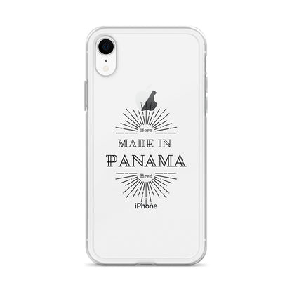 Made in Panama Born and Bred iPhone Case